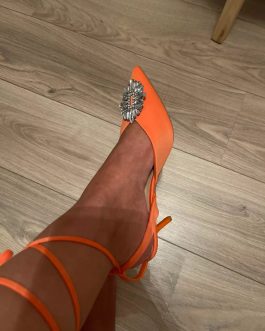 Zara Laced up heel
