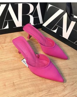 Zara  thando slides heel