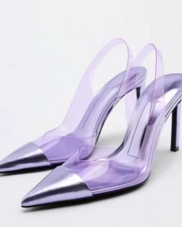 Zara miss purple heel